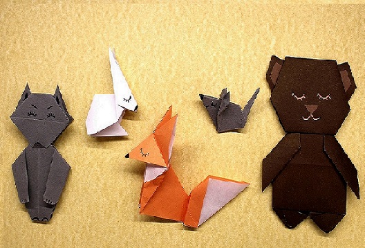 Оригами мышка из бумаги своими руками
